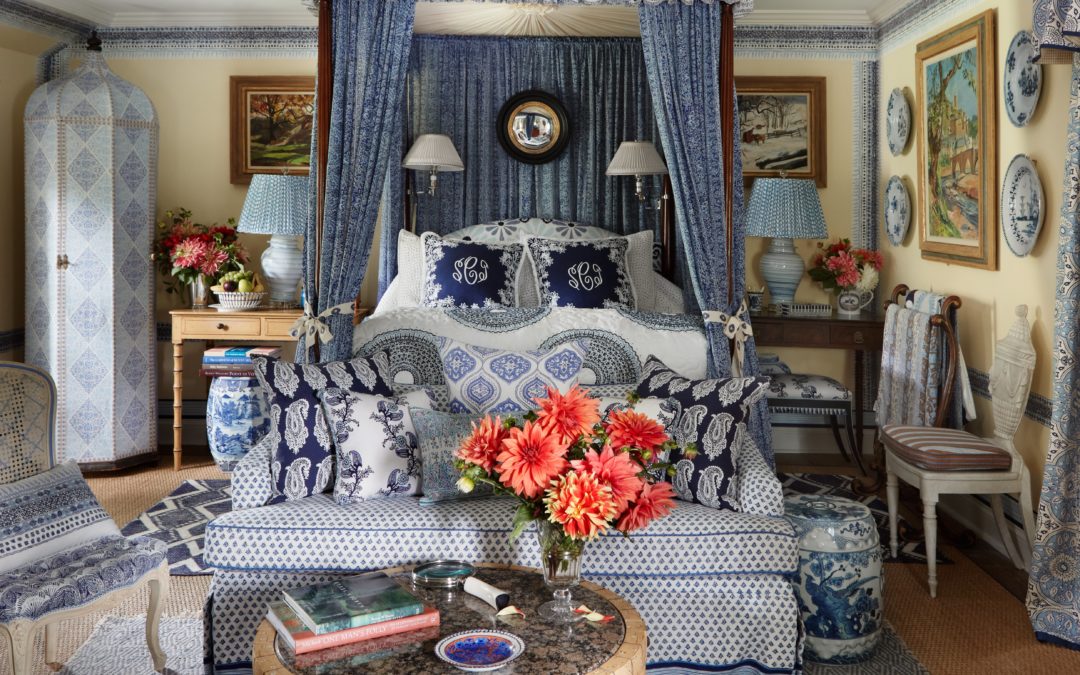 John Robshaw Designer Spotlight: The Blue & White Room by Stiles Colwill