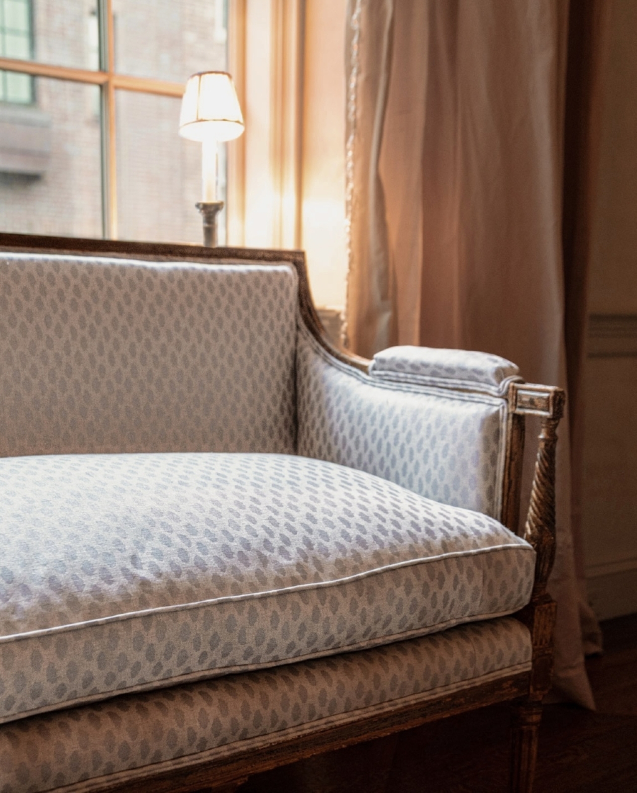 P. Fasano Dot Dabble Settee